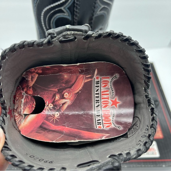 Los Altos Crocodile Cowboy Boots - Picture 3 of 15